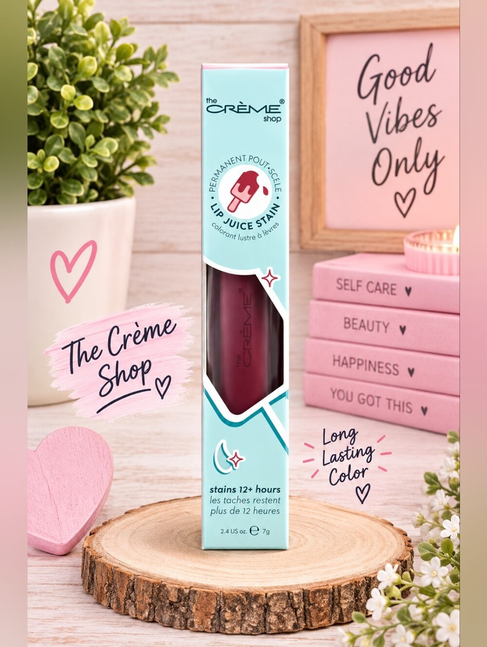 The Crème Shop Lip Juice Stain Cherry Bomb